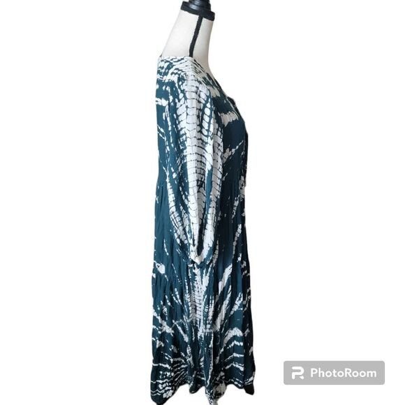 Young Fabulous and Broke NWT Tie Dye Boho Maxi Dress. Size M - Picture 5 of 14